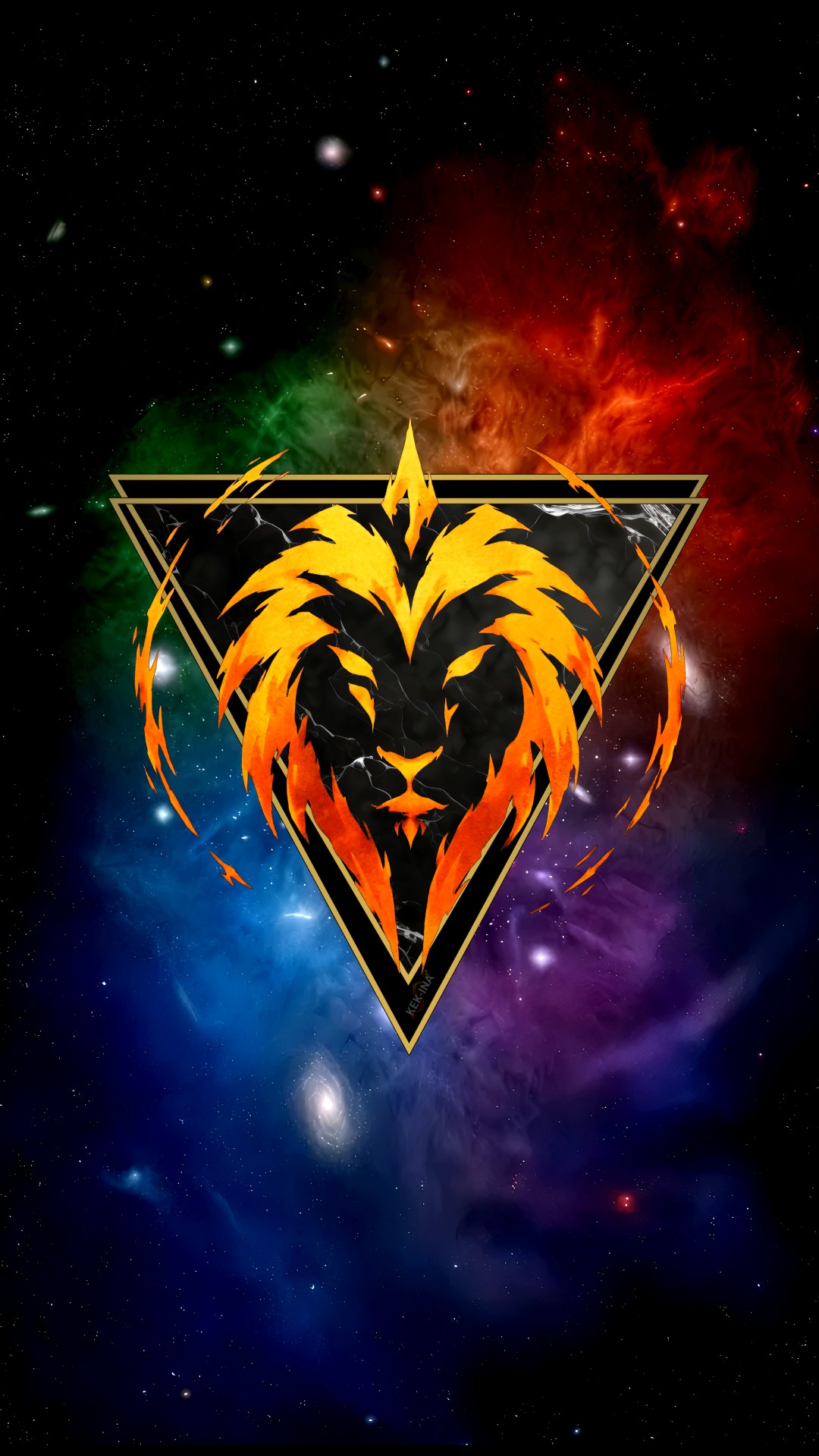 Wallpaper Lion portrait