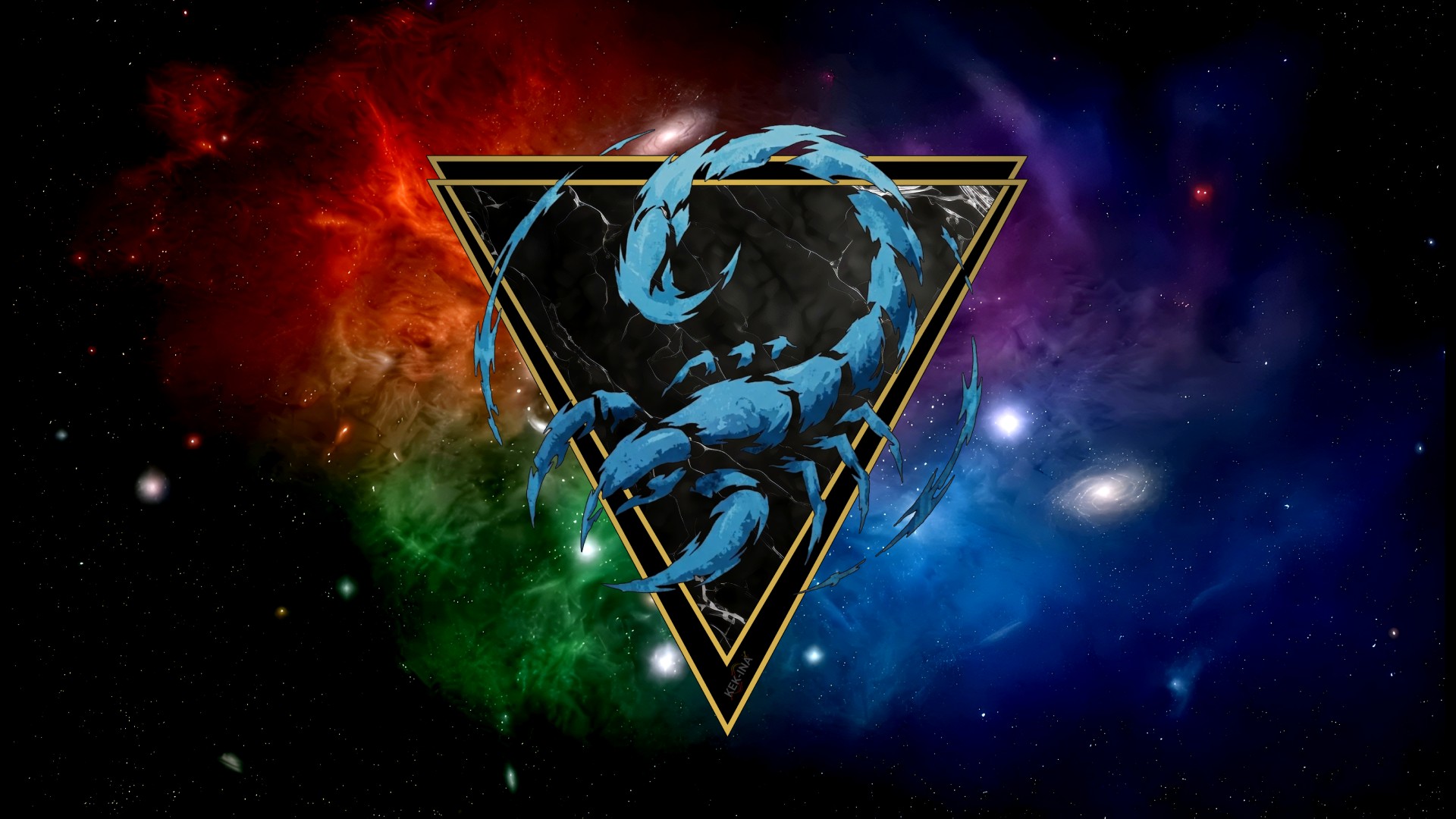Wallpaper Scorpion paysage