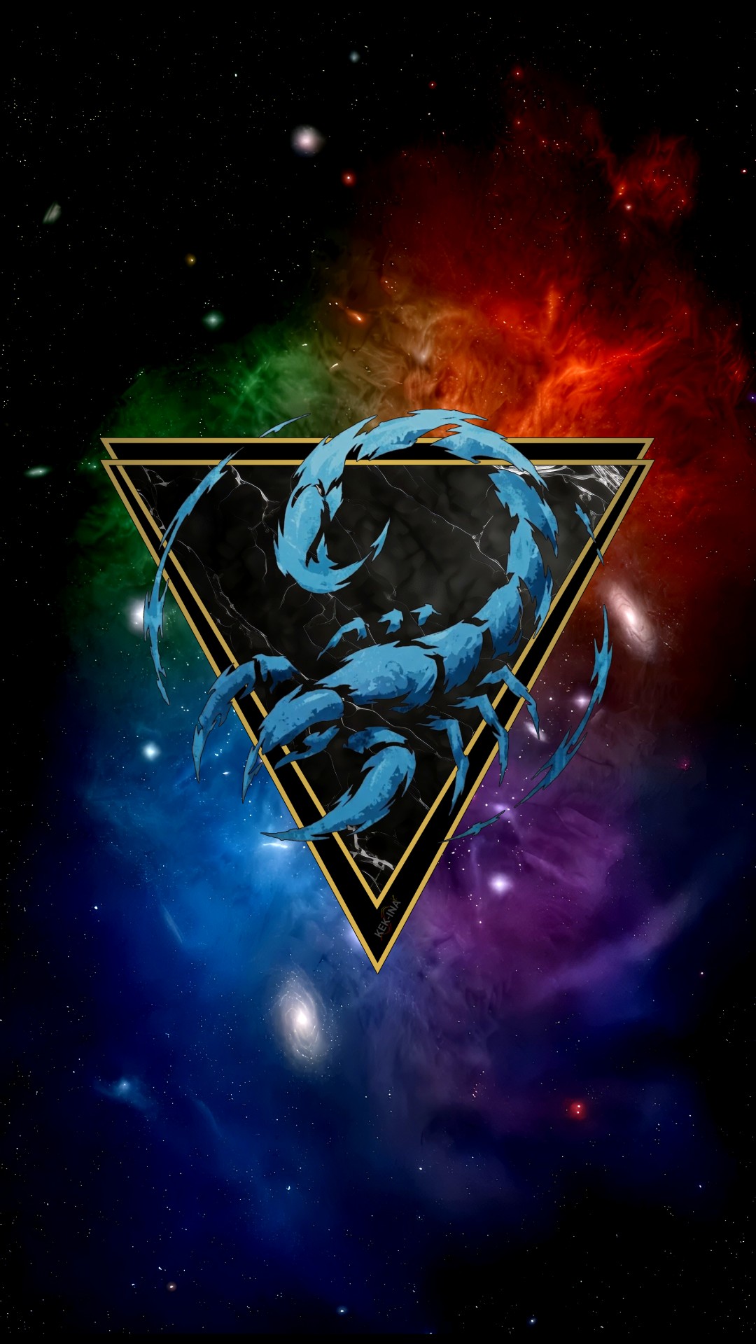 Wallpaper Scorpion portrait